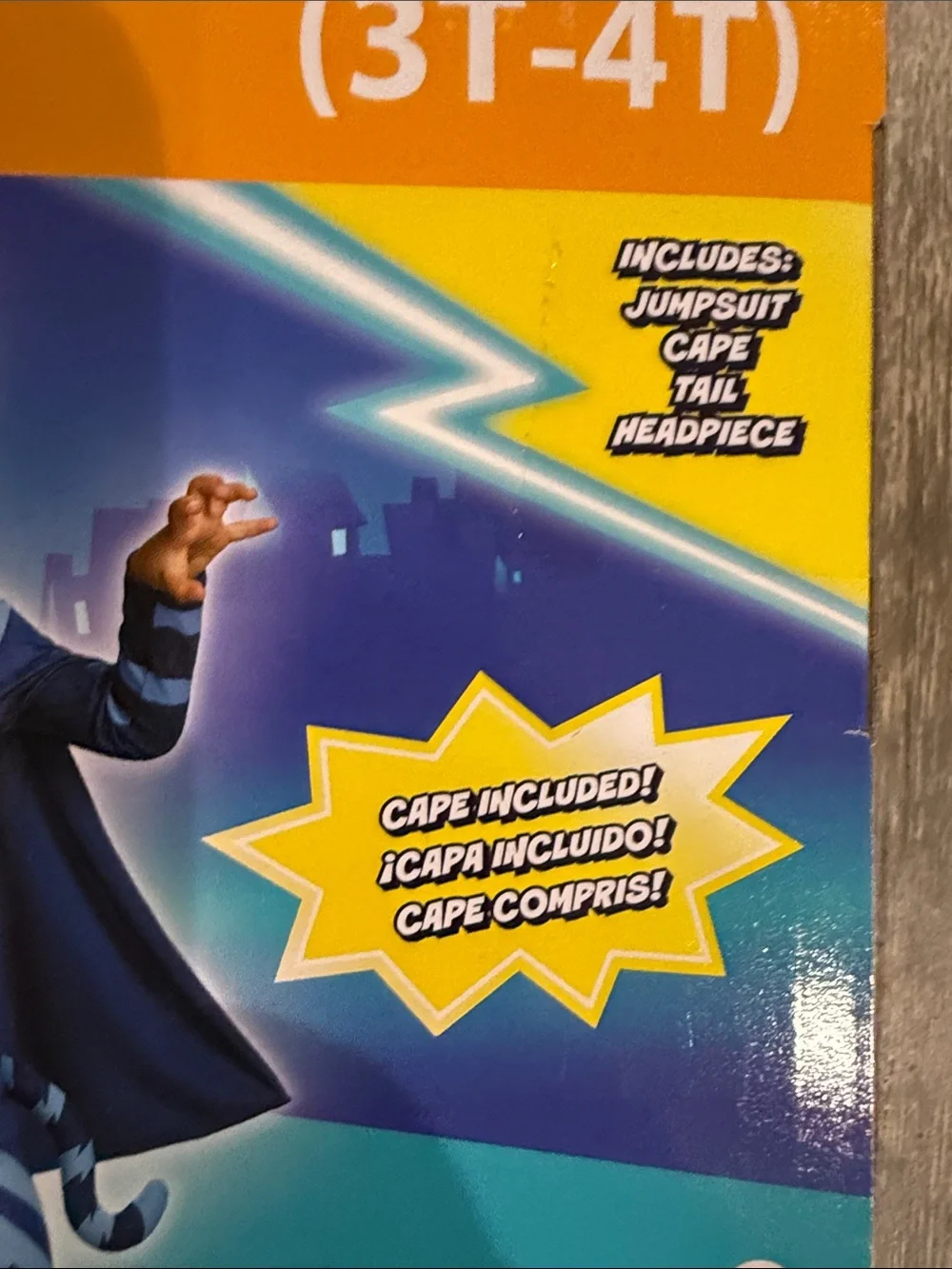 PJ Masks Catboy Toddler Costume - Blue 3T-4T - Picture 2 of 6